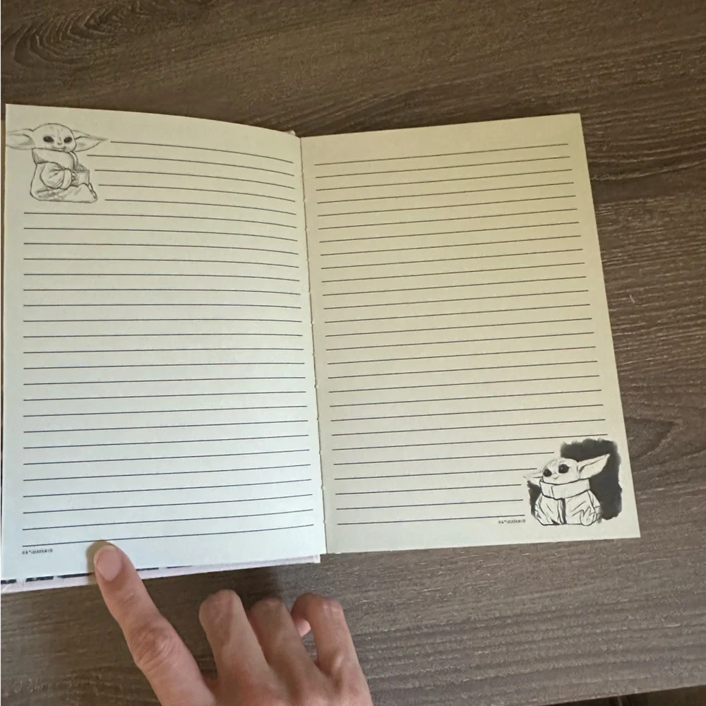 Mandalorian The Child Notebook Star Wars Journal Official Disney Store Parks